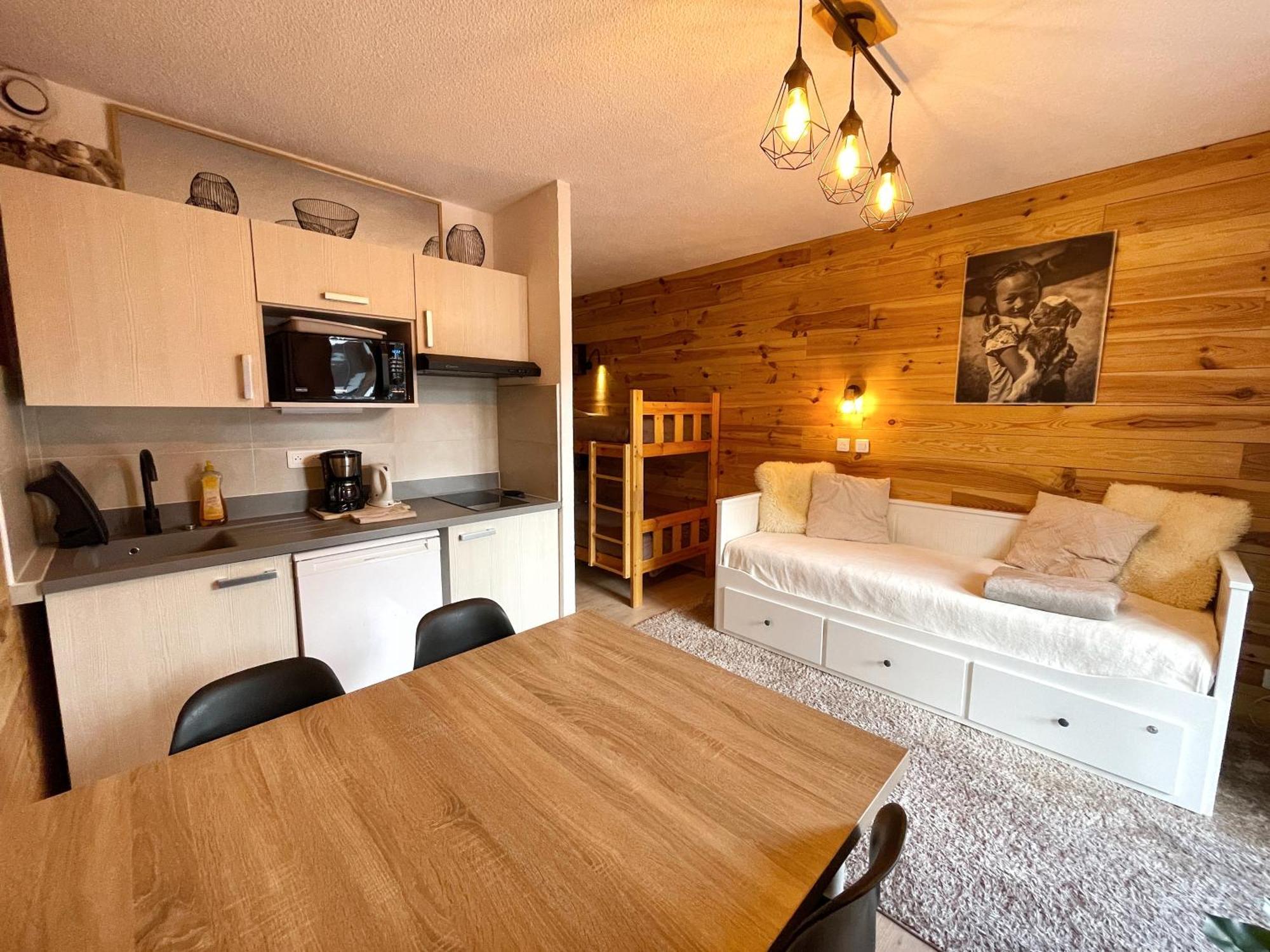Chalereux studio a la montagne Auron Extérieur photo