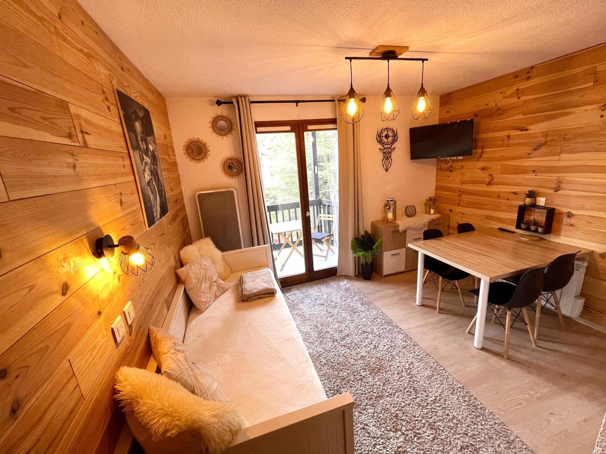 Chalereux studio a la montagne Auron Extérieur photo