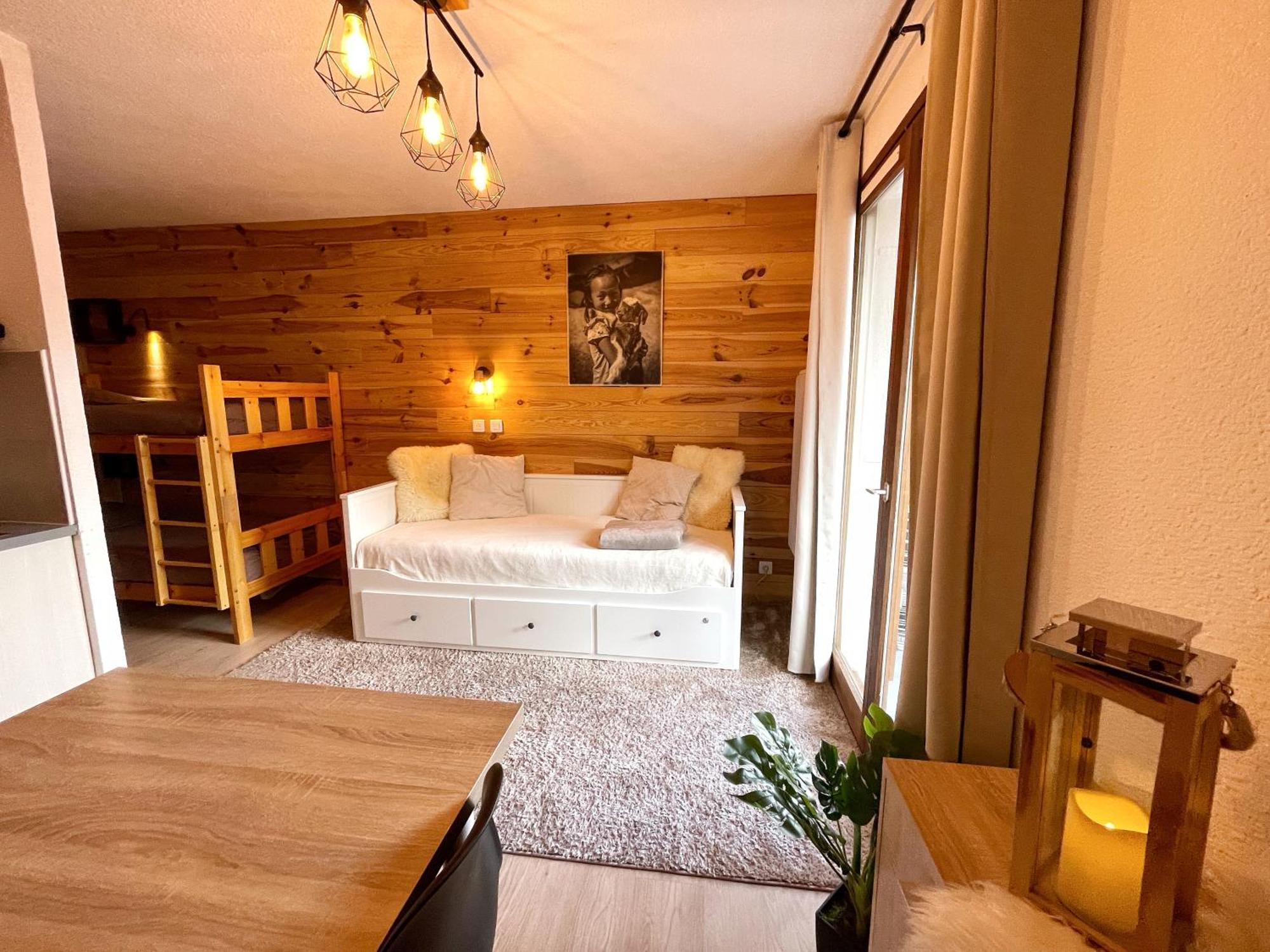 Chalereux studio a la montagne Auron Extérieur photo