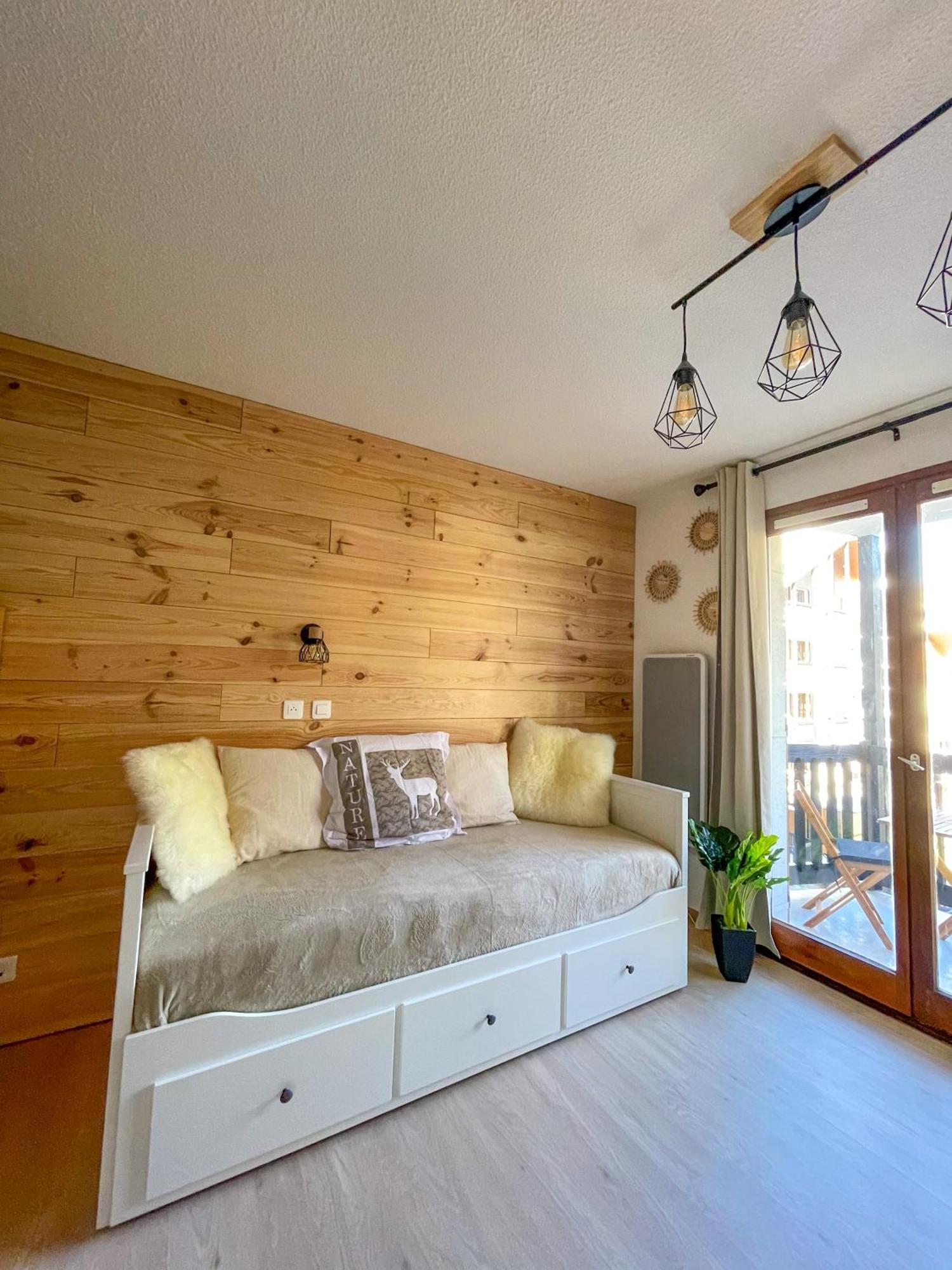 Chalereux studio a la montagne Auron Extérieur photo