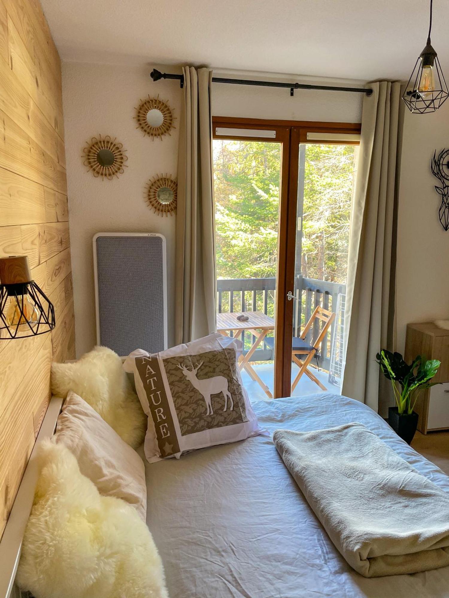 Chalereux studio a la montagne Auron Extérieur photo